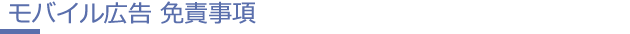 免責事項