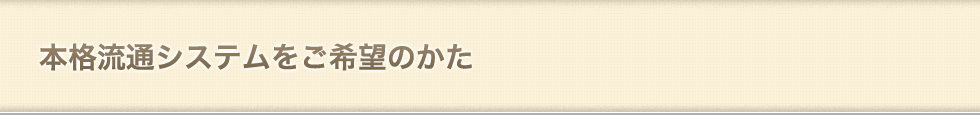 本格流通システム